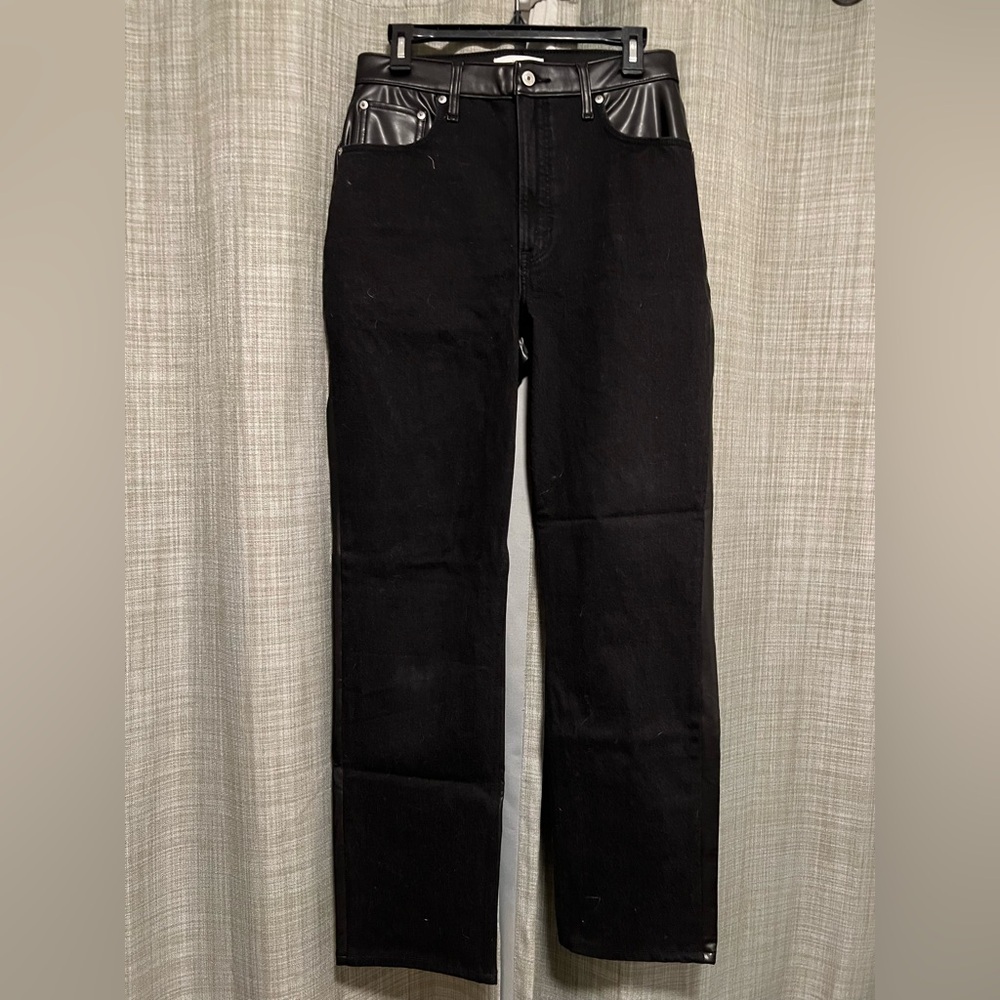 Abercrombie 90s ultra high rise straight Jean